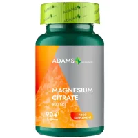 Citrate de magnésium 900 mg, 90 gélules, Adams Supplements