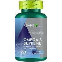 Omega 3 Supreme (50% EPA, 25% DHA), 90cps, Adams Supplements
