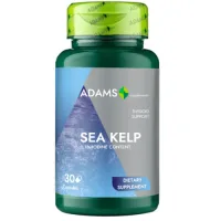 Sea Kelp (Iodio naturale) 600mg, 30 cps, Adams Supplements