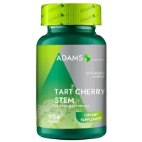 Extrait de tiges de cerise acidulée, Tart Cherry Stem, 90 gélules, Adams Supplements