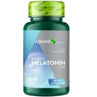 Mélatonine 3 mg, 50 comprimés, Adams Supplements