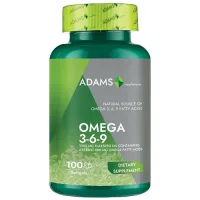 Omega 369 (Flaxseed Oil), 100 капс., Adams Supplements