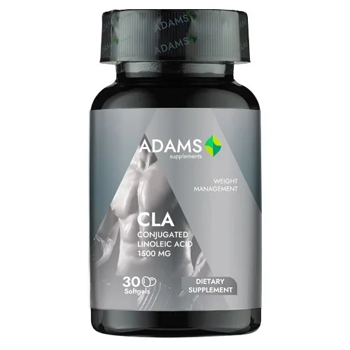 CLA 1500mg, 30 Kapseln, Adams Supplements