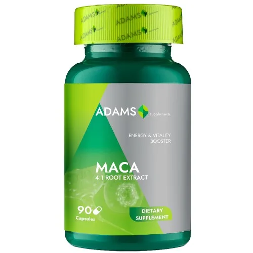 Maca 500 mg, 90 capsule, Adams Supplements