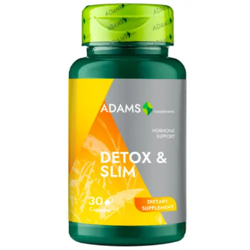 Detox & Slim, 30 cáps, Adams Supplements