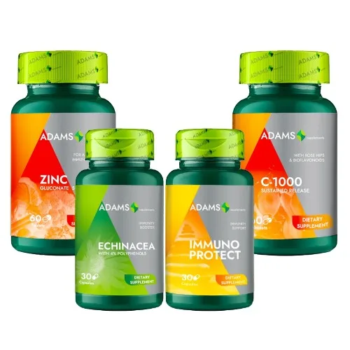 Immunpaket - Vit. C + Zink + Echinacea + Immunoprotect
