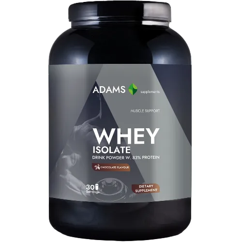 Tejsavó izolátum (csokoládé), 908g, Adams Supplements
