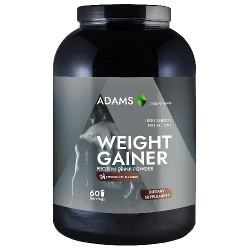 Weight Gainer (chocolate), 3000g, Adams Supplements