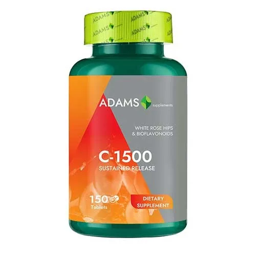 C-1500 aux cynorrhodons 150 comprimés, Adams