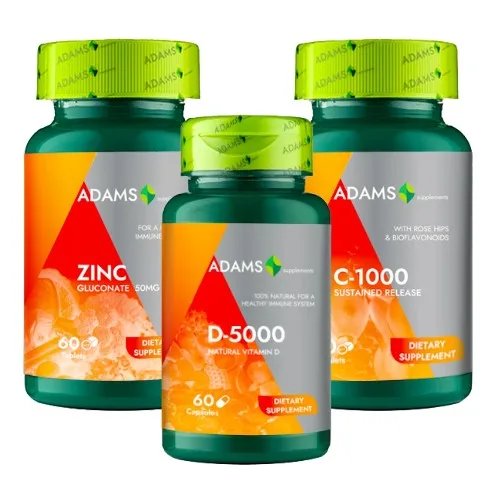 Immunpaket - Vit. C + Vit. D + Zink
