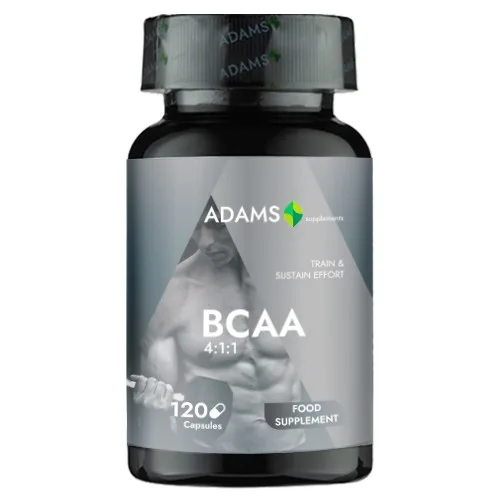 BCAA 4:1:1 2000mg, 120 κάψουλες, Adams Supplements