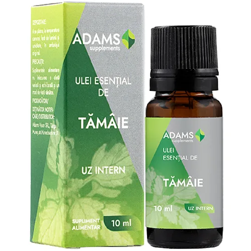 Етерично масло от тамян, вътрешна употреба, 10ml, Adams Supplements