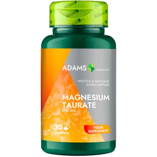 Magnez Taurynian, 30kaps., Adams Supplements