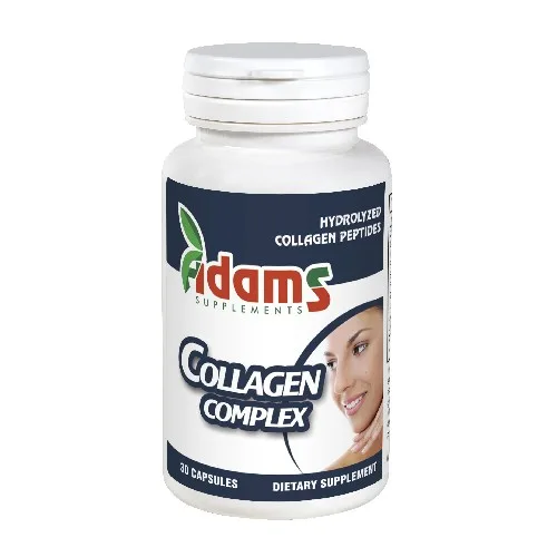 Collagen Complex 750mg, 30 Kapseln, Adams Supplements