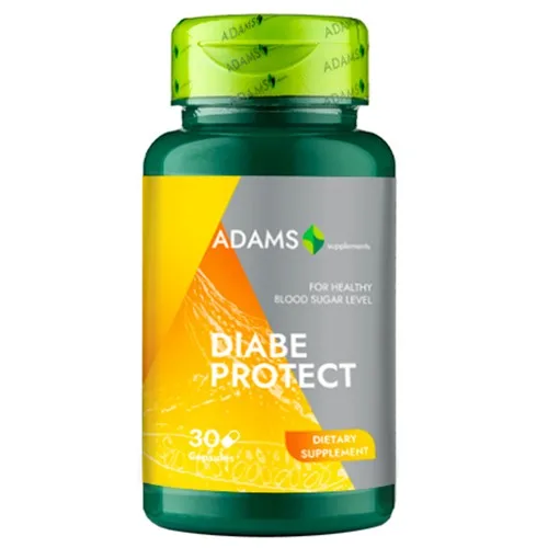 DiabeProtect, 30 капсули, Adams Supplements