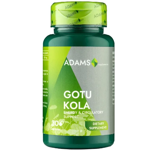 Gotu Kola 400mg, 30caps, Adams Supplements