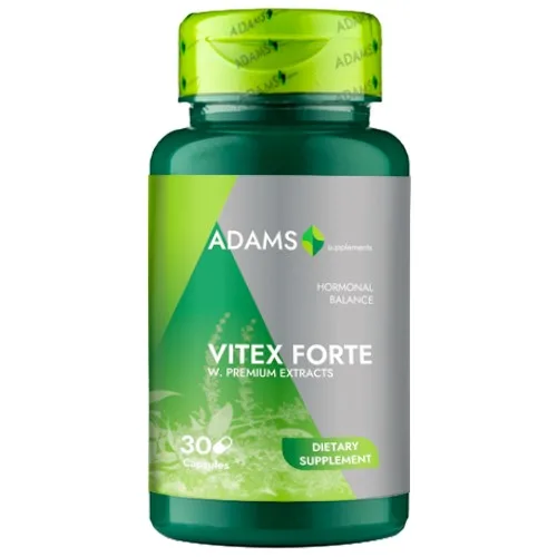 Vitex Forte, 30 capsule, Adams Supplements