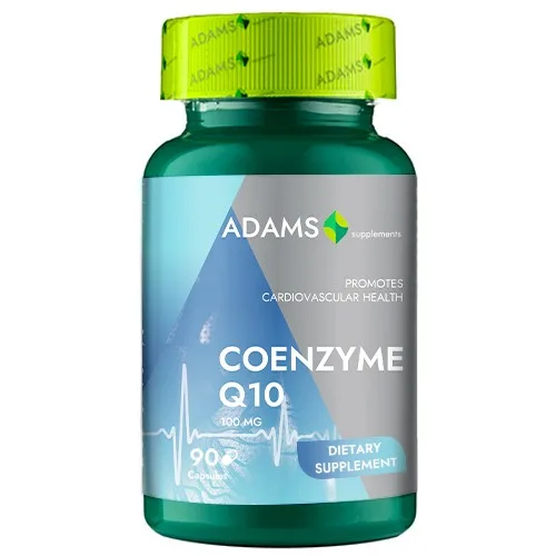 Coenzyme Q10 100mg, 90caps, Adams Supplements