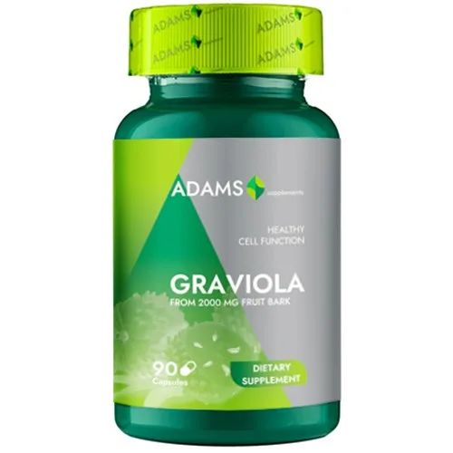 Graviola 500mg, 90cps, Adams Supplements